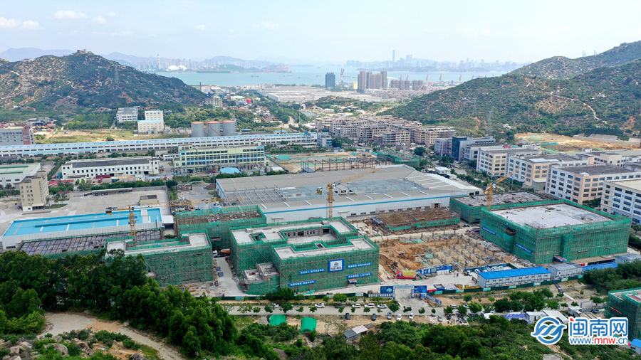 漳州开发区中南高科产业园二期即将封顶预计2023年投产